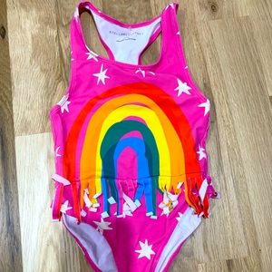 Stella McCartney Kids Rainbow 🌈 one piece Swimsuit size 6